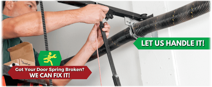 Broken Garage Door Spring North Olmsted